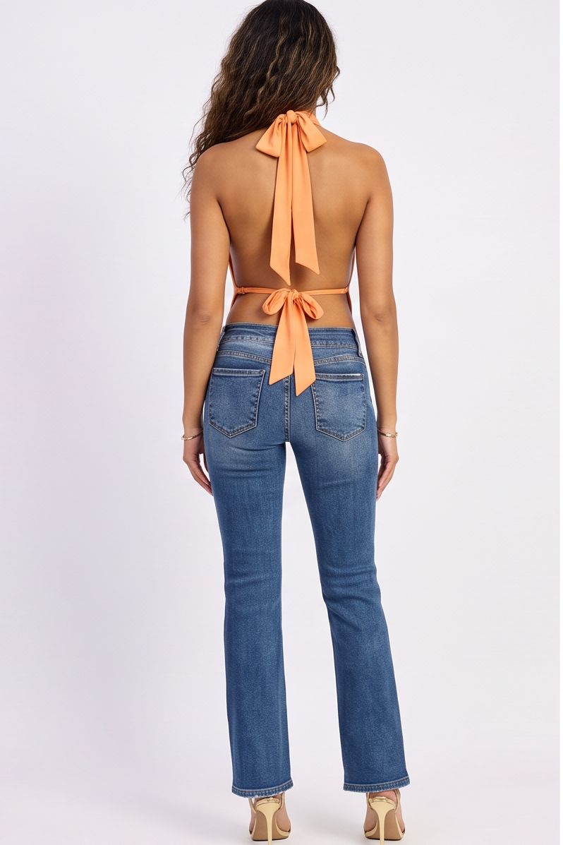 VelouraAvenue Low Rise Bootcut Jeans - MEDIUM - Image 5
