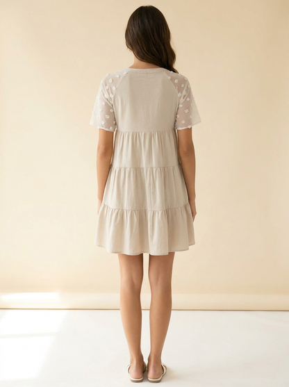 Swiss Dot Tiered Mini — Back