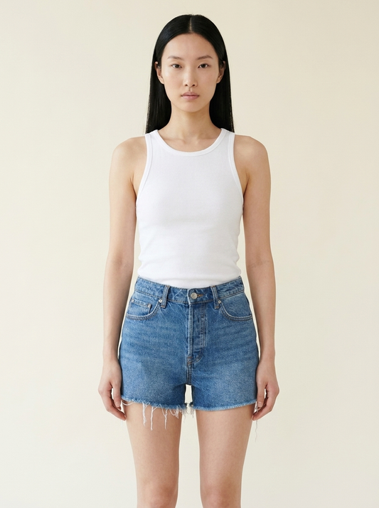 Frayed Hem Shorts - view 1