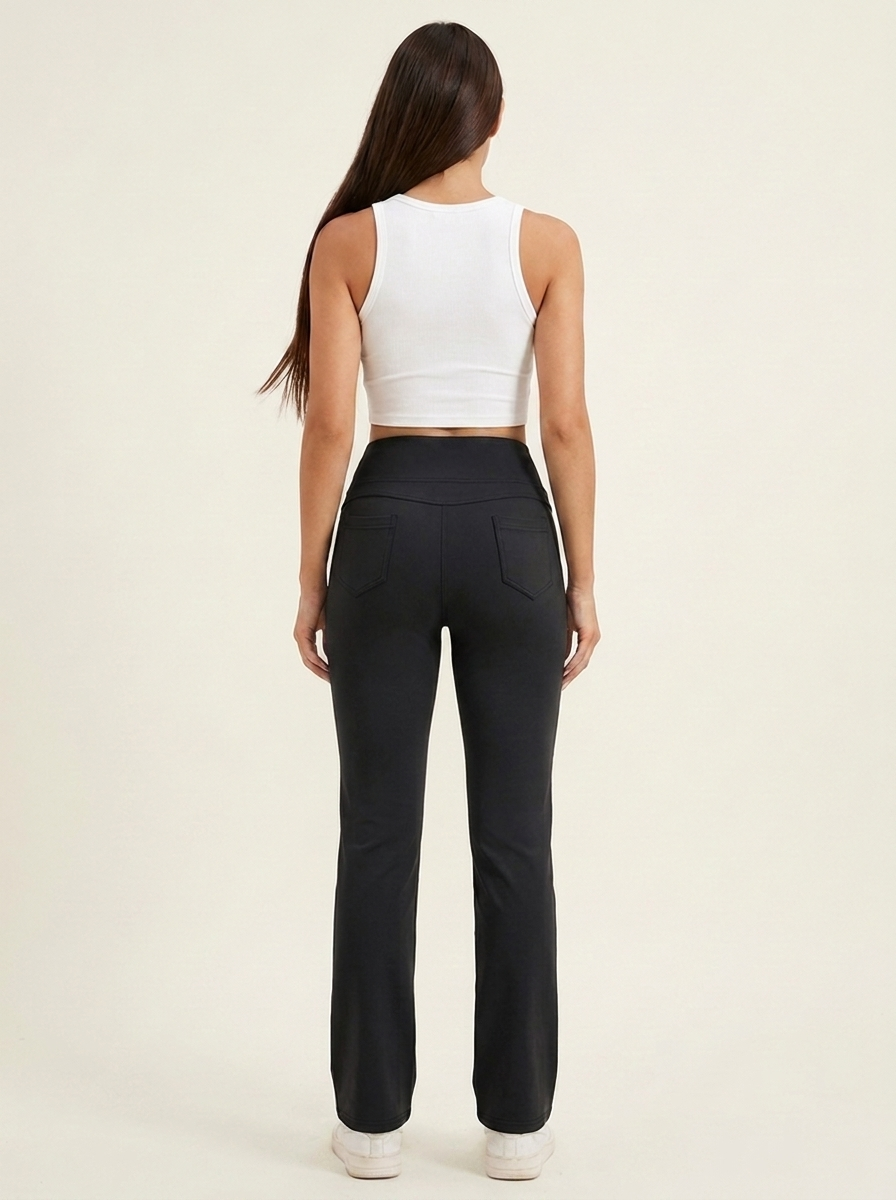 VelouraAvenue Pocket Active Pants - Black - Image 6