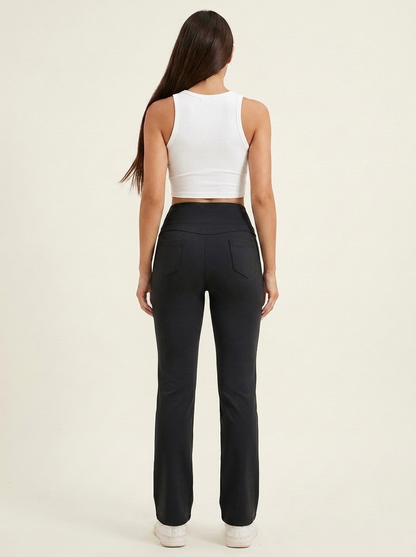 VelouraAvenue Pocket Active Pants - Black - Image 6