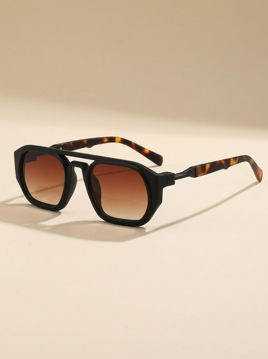 VelouraAvenue Octagon Frame Sunglasses - Style A - Image 1