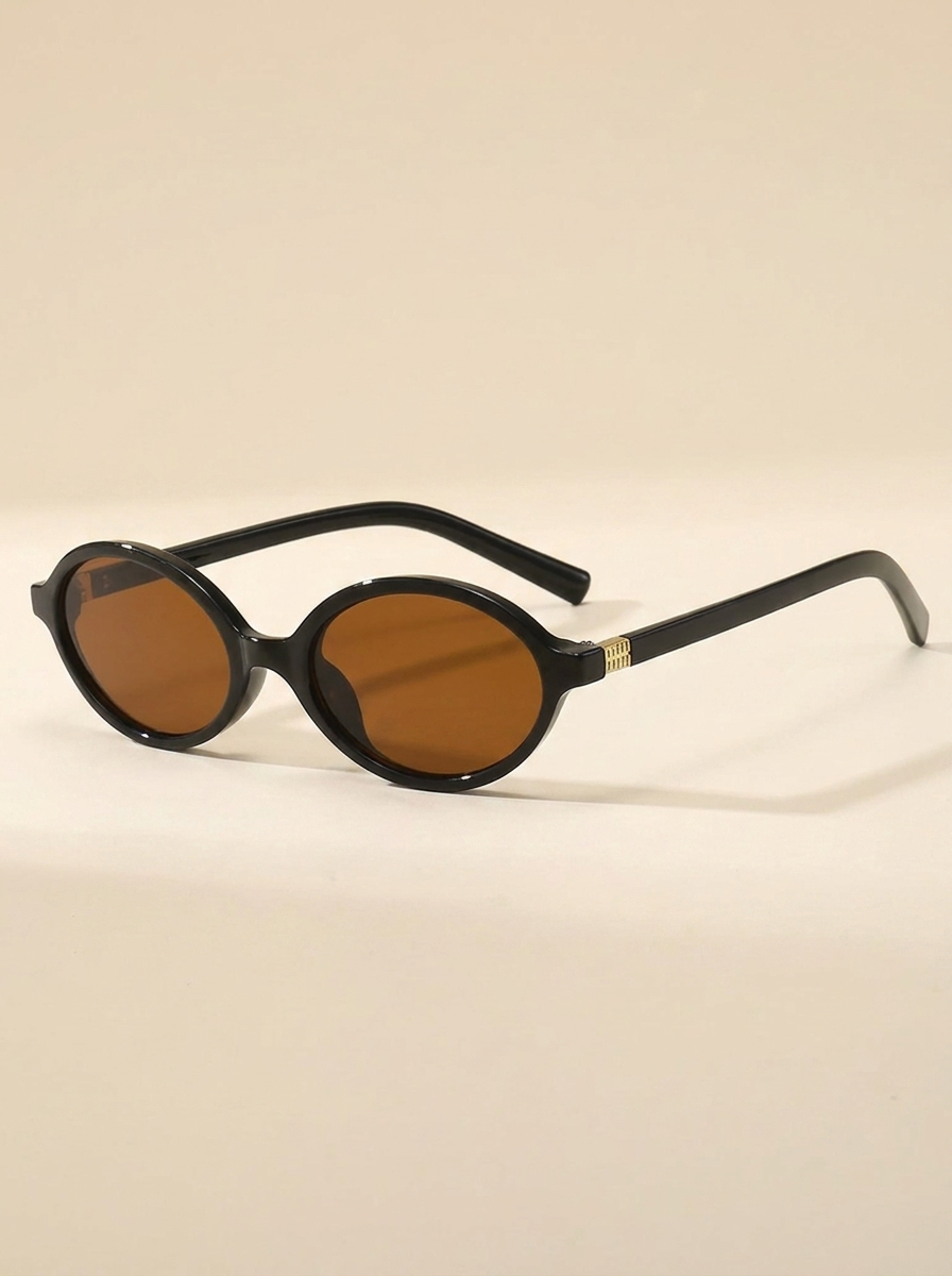 VelouraAvenue Oval Frame Sunglasses - Style B - Image 2