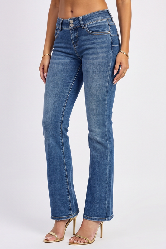 VelouraAvenue Low Rise Bootcut Jeans - MEDIUM - Image 2
