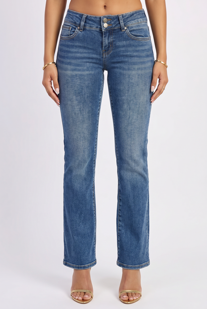 VelouraAvenue Low Rise Bootcut Jeans - MEDIUM - Image 4