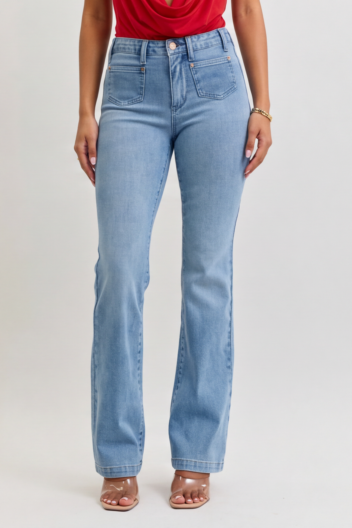 VelouraAvenue Mid Rise Bootcut Jeans - MD - Image 2